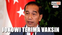 Jokowi terima suntikan dos pertama vaksin Sinovac