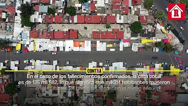 México rompió récord de fallecimientos en enero; contagios alcanzaron el millón 556 mil 28