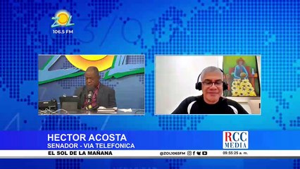 Hector Acosta comenta sobre la suspensión del operativo medico en Monseñor Nouel