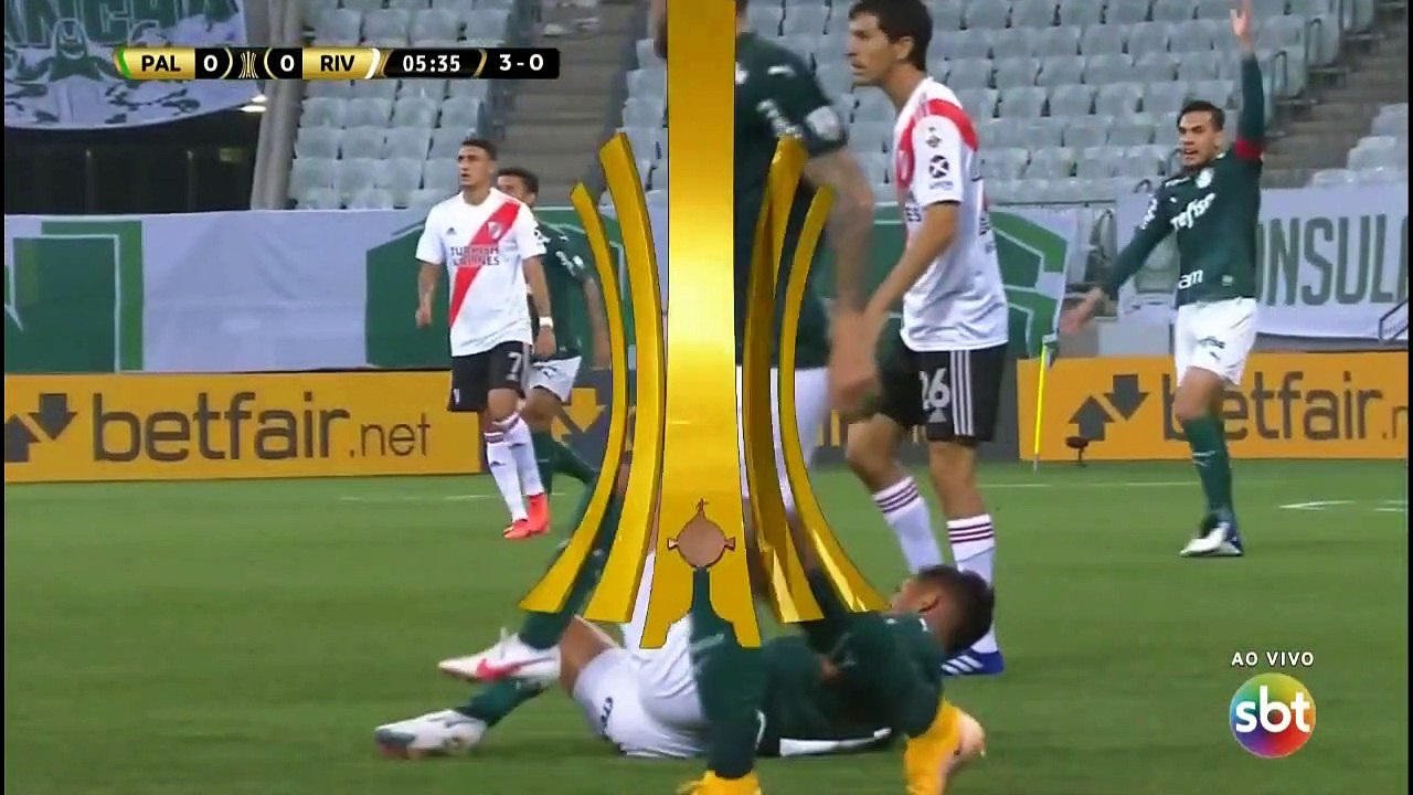 Palmeiras x River Plate (Copa Libertadores 2020; Semifinal; Jogo de Volta) 1º tempo