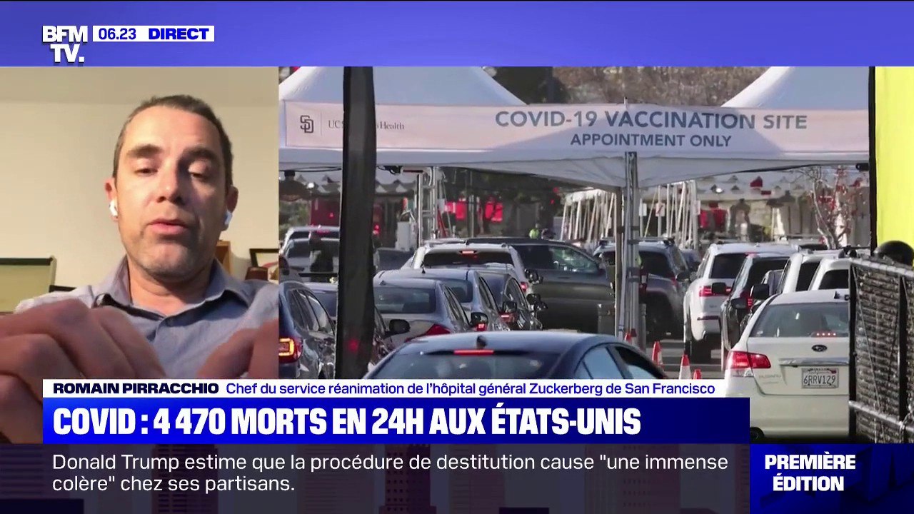 Covid-19: ce réanimateur installé à San Francisco "une situation particulièrement difficile" en Californie