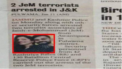 Anushka Sharma Virat Kohli’s Picture Appears in Newspaper Piece About JeM Terrorists; VIRAL |Boldsky