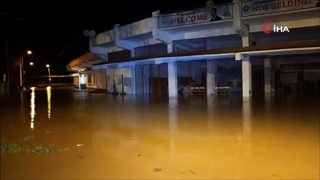 Tunca Nehri taştı, Meriç Nehri için alarm verildi