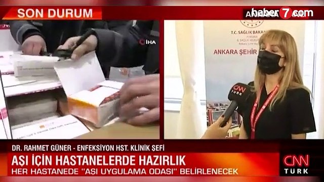 Koronavirüs aşısı için randevu verilmeye başlandı!