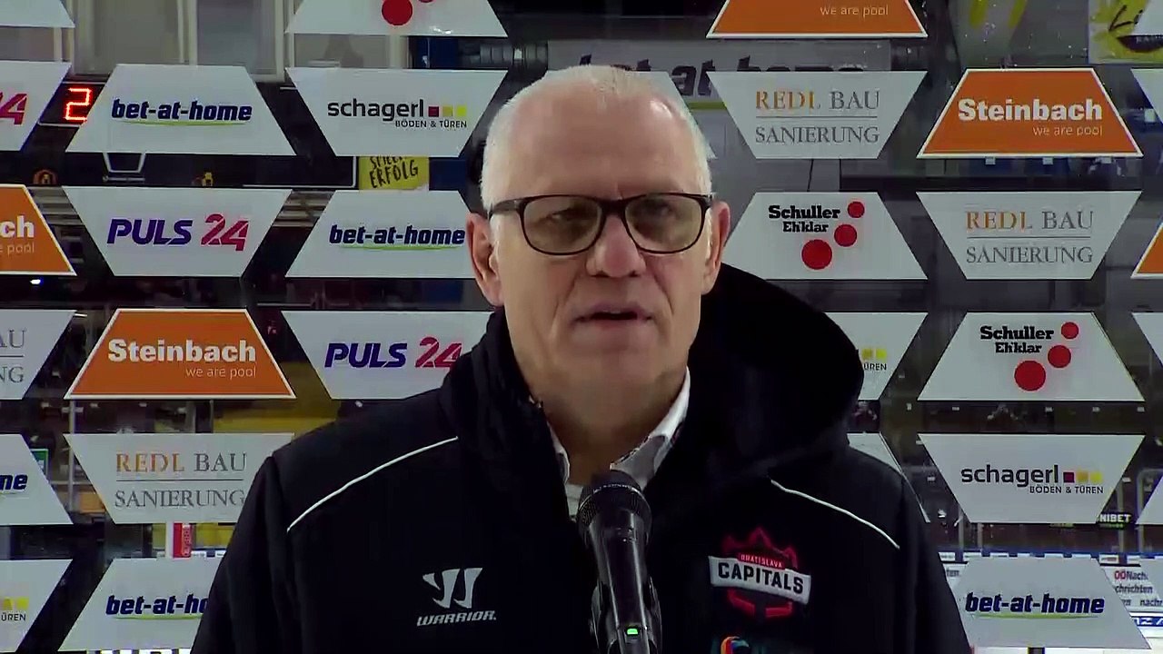 13.1.21: Peter Draisaitl (Bratislava) nach Sieg gegen Linz