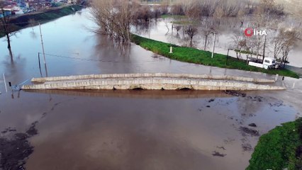 Download Video: Tunca Nehri taştı ‘kırmızı alarm’ durumu devam ediyor