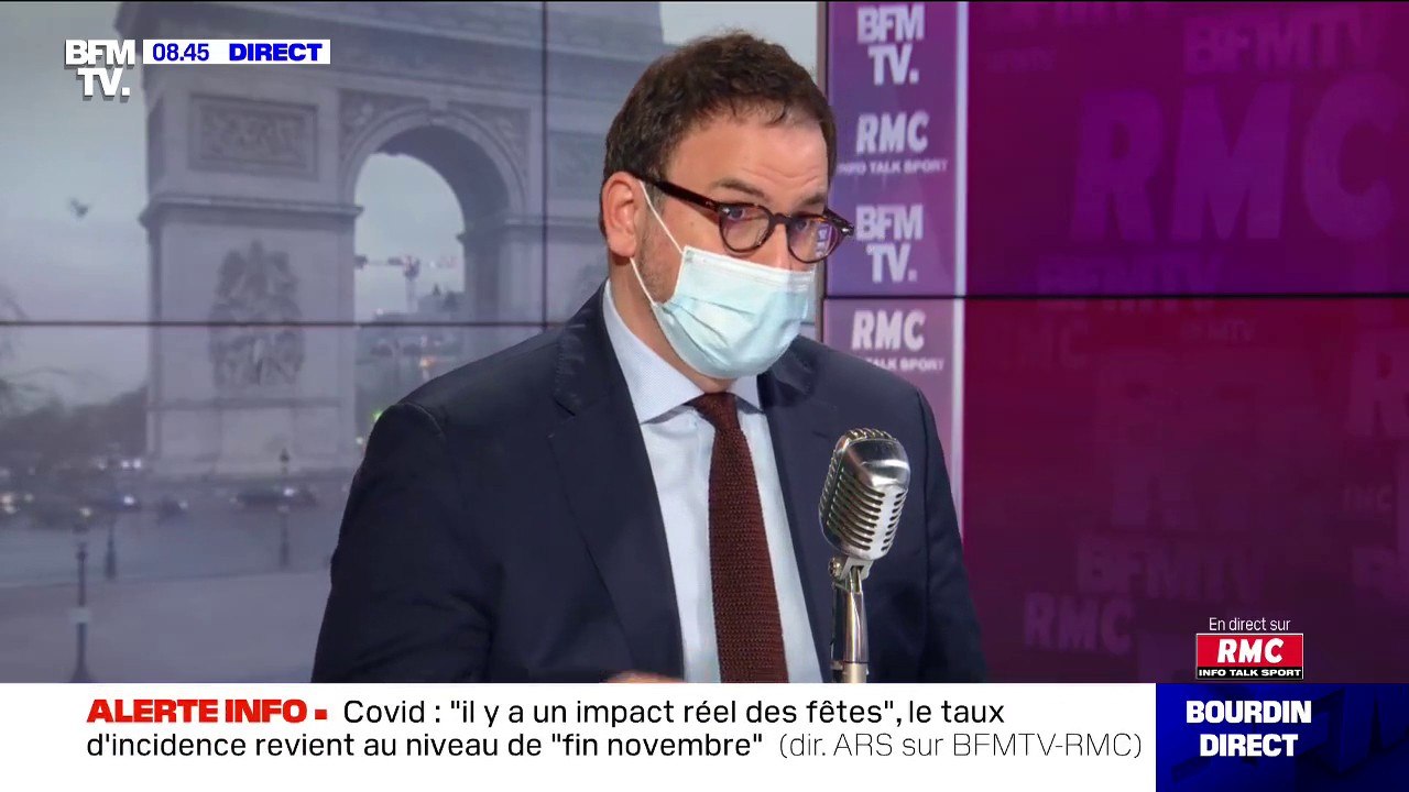 Covid-19: pour le directeur de l'ARS Île-de-France Aurélien Rousseau, "c'est sur, il va falloir prendre de nouvelles mesures"