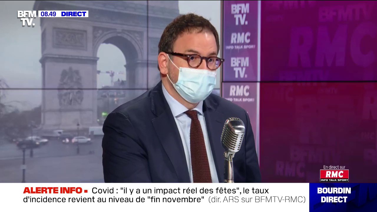 Aurélien Rousseau, directeur général de l'ARS, déclare que plus de 40.000 personnes ont été vaccinées en Île-de-France
