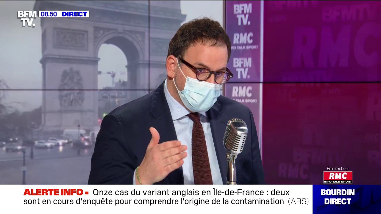 Aurélien Rousseau, directeur de l'ARS Île-de-France: sur 40.000 personnes vaccinées dans la région, "il y a eu un effet indésirable"