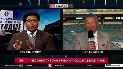 Urban Meyer and Joshua Perry Go Down Memory Lane _ 2014 National Championship