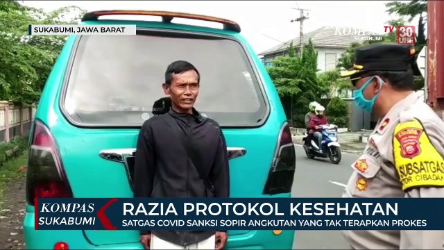 Satgas Covid Sanksi Sopir Angkutan Yang Tak Terapkan Prokes