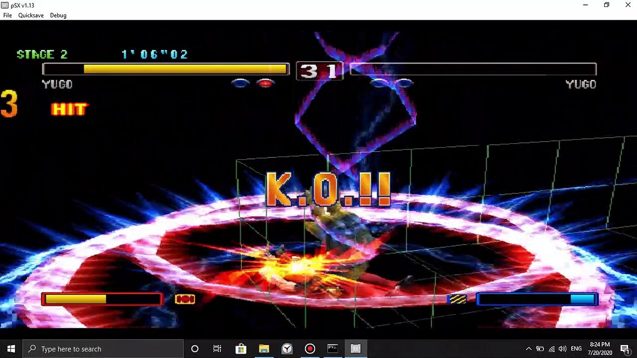 Yugo(The Wolf) defeats Yugo(The Wolf) (#1) - Bloody Roar 2