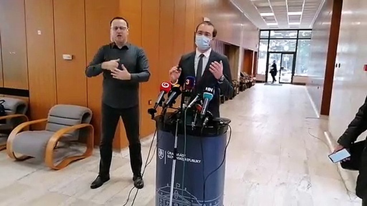 ZÁZNAM: Brífingy pred rokovaním Vlády SR