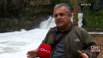 Antalya'daki şelalenin kaynağı kötü koku yayıyor | Video