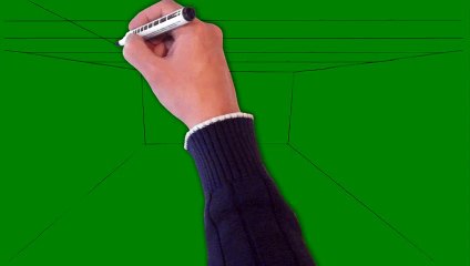 Green Room Architectural Rendering Interior Perspective