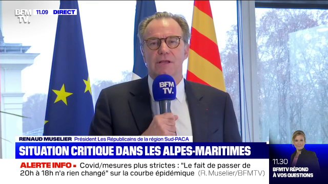 Campagne de vaccination: selon le président de la région Sud-PACA Renaud Muselier, c'est un très bon redressement