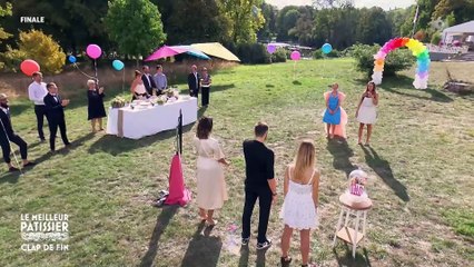 Elodie lors de sa victoire du "Meilleur Pâtissier"