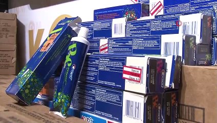 Başkent'te diş macunu operasyonu