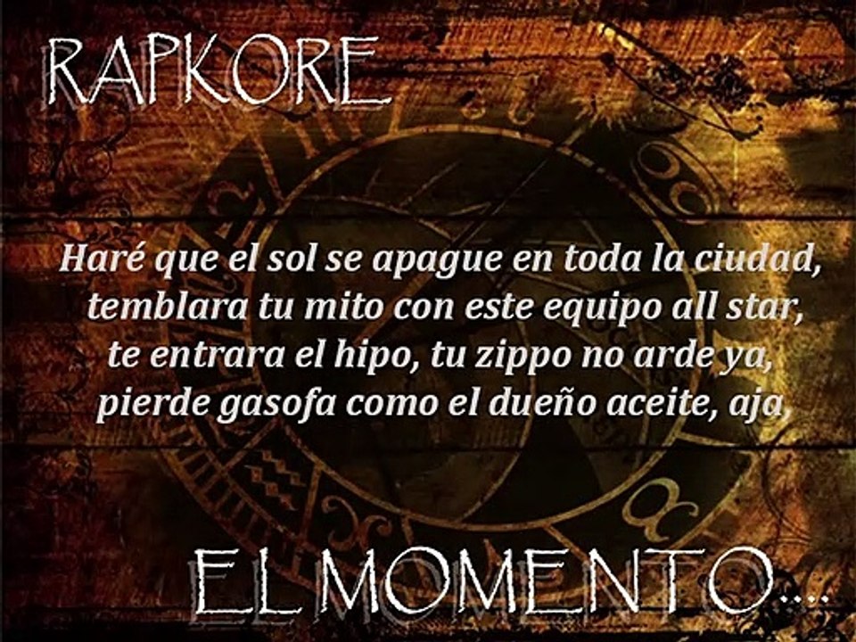 ABRAN PASO REMIX - RAPKORE - EL MOMENTO 2011
