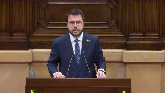 Aragonès advierte de que vienen semanas muy complicadas