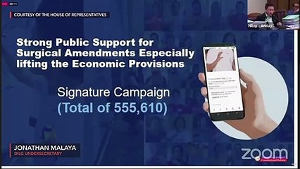 DILG gives House panel over 555,000 signatures backing ‘surgical’ amendments to Constitution