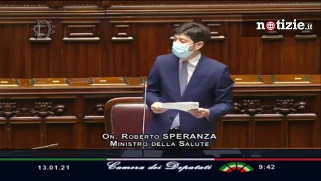 Nuovo dpcm, Speranza alla Camera: Pronte nuove misure, emergenza coronavirus non è finita