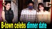 Soha Ali Khan, Lara Dutta, Mahesh Bhupati snapped at a restaurant