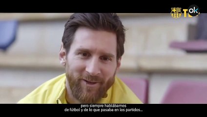 Messi se emociona al recordar sus charlas con Tito Vilanova