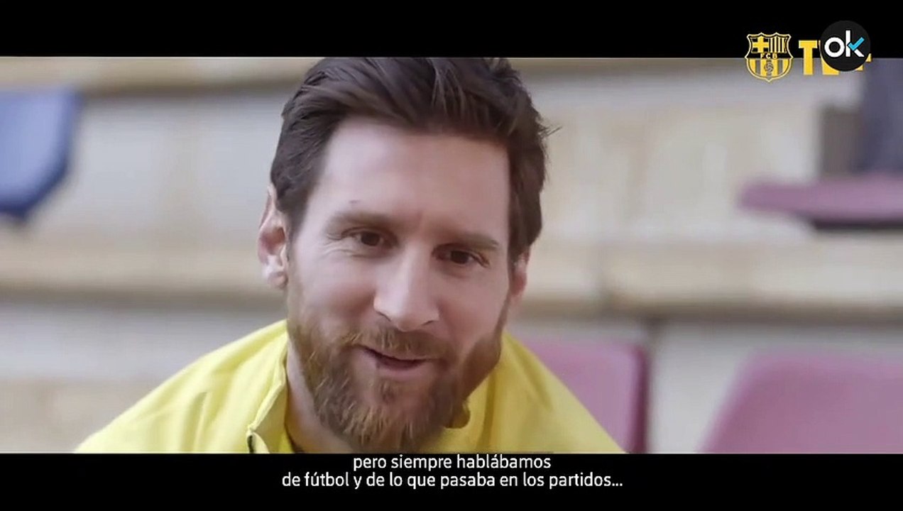 Messi se emociona al recordar sus charlas con Tito Vilanova