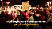 İsrail'de Netanyahu karşıtı gösterilere polis müdahalesi