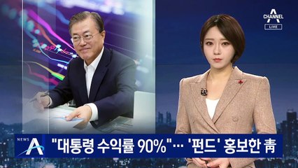 “대통령 가입한 펀드 90% 수익”…주식 과열 시기에 홍보한 靑