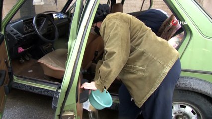 Bir hafta önce aldığı arabasıyla sel sularına kapıldı