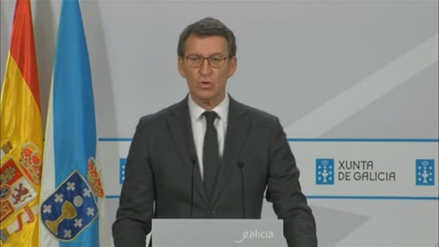 Feijóo: Estamos convencidos de que esta tercera ola será igual o superior, a la que tuvimos en noviembre