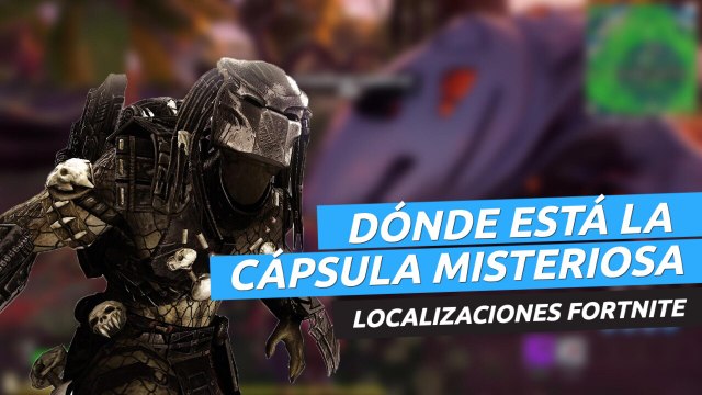 Donde está la cápsula misteriosa en Fortnite temporada 5 - localización nave Depredador