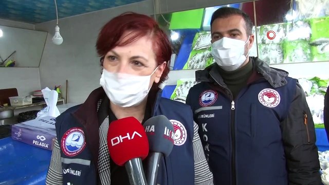 Van'da balık boyu ve balon balığı denetimleri sürüyor