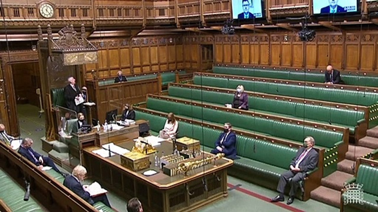 Sir Jeffrey Donaldson grills prime minister Boris Johnson on disruption to trade since end of transition period on December 31, 2020