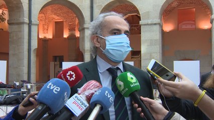 Escudero reconoce que el número de casos continúa creciendo, "fruto de las navidades"