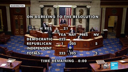 Destitution de Donald Trump : vote de mise en accusation à la chambre des représentants