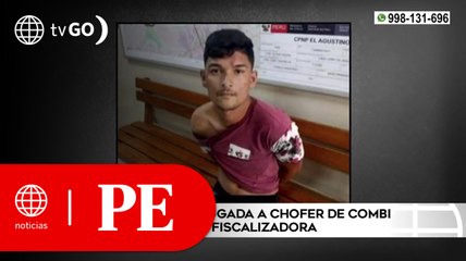 Liberan de madrugada a chofer de combi que atropelló a fiscalizadora | Primera Edición