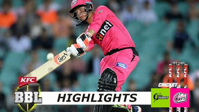 Sydney Thunder Vs Sydney Sixers Match 38 2021 Highlights | SYT Vs SYS BBL Highlights 2021