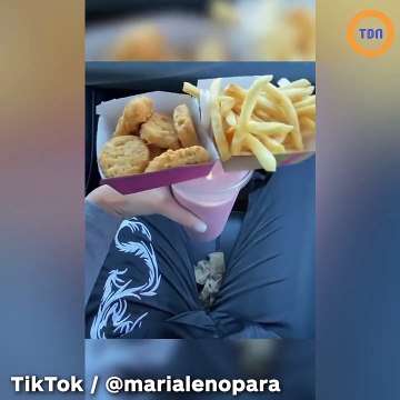 Voici une superbe astuce pour manger Mcdo en voiture, très proprement