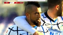 Vidal Penalty Goal - Fiorentina vs Inter  0-1   13-1-2021 (HD)