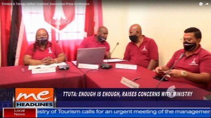3 - TTUTA: Enough is enough, raises concern with Ministry