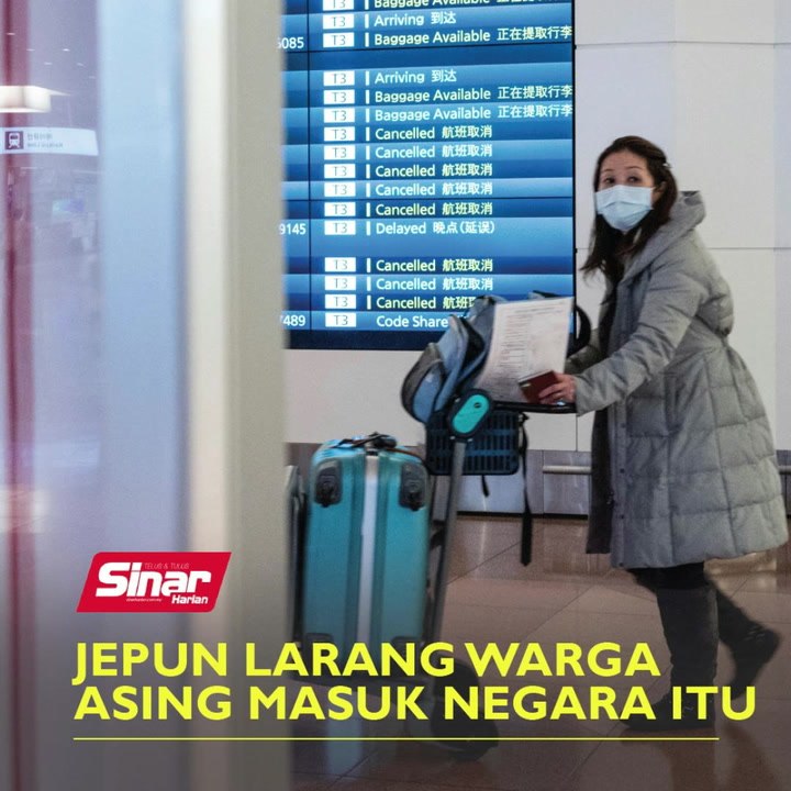 Jepun larang warga asing masuk negara itu