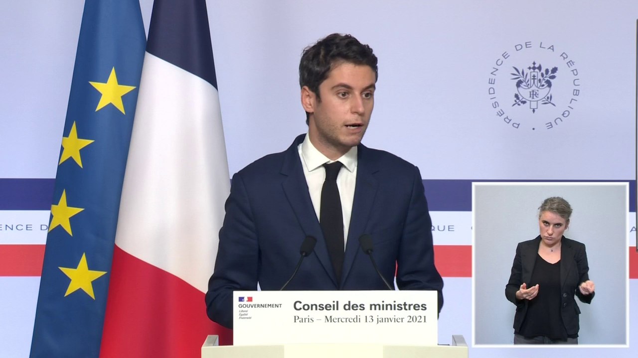 Gabriel Attal: "Notre objectif est de vacciner 15 millions de personnes vulnérables dans les prochains mois"