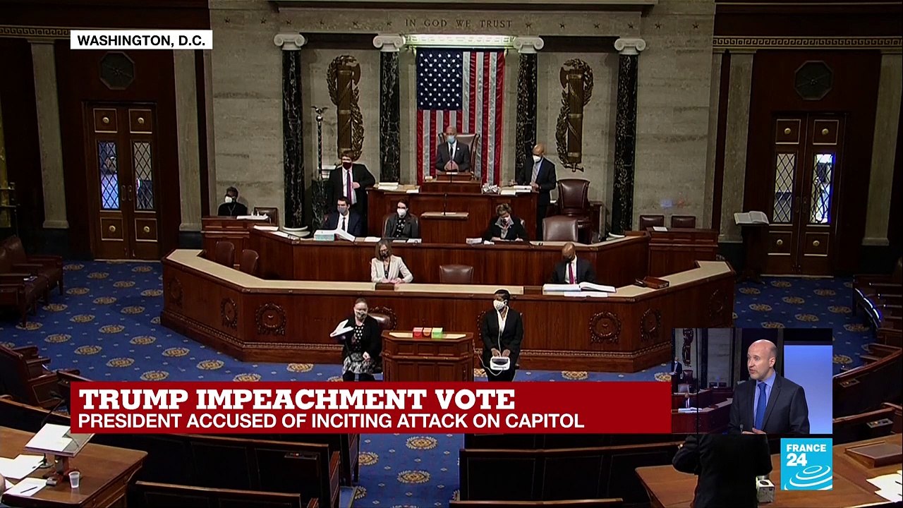 Trump impeachment vote: House debating article of impeachment on incitement