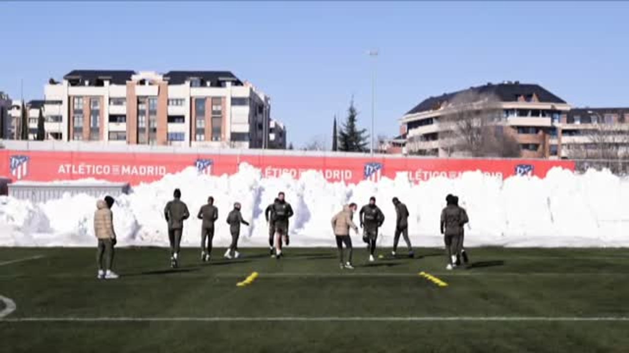 El Atlético de Madrid vuelve a los entrenamientos tras proclamarse campeón de invierno