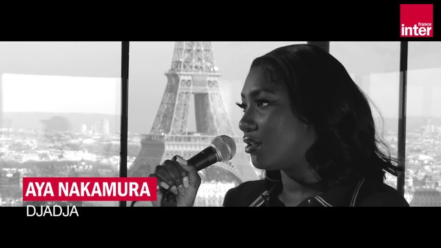 Djadja : Aya Nakamura en live pour France Inter - POP UP !