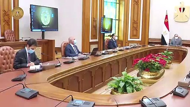 الرئيس عبد الفتاح السيسي يستقبل الرئيس والمدير العام التنفيذي لشركة سيمنز