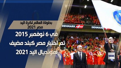 بطولة العالم لكرة اليد مصر 2021